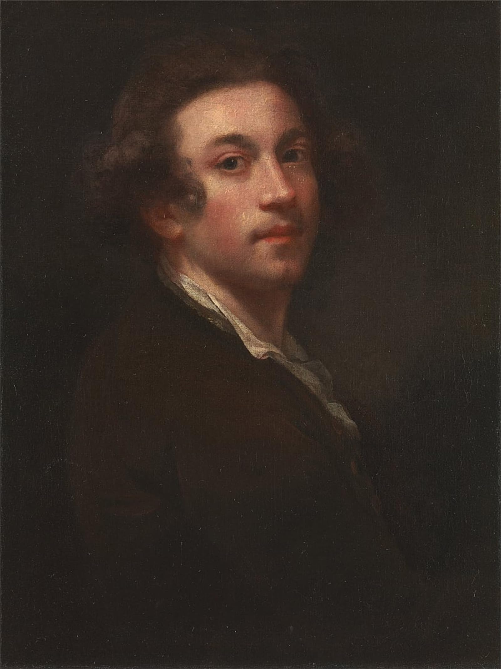 Artxlxxbn No Frame Famous Painting Art Wall Decor Abstract Art Picture Self-Portrait By Joshua Reynolds Animal Pictures For Home Decor 60X90cm