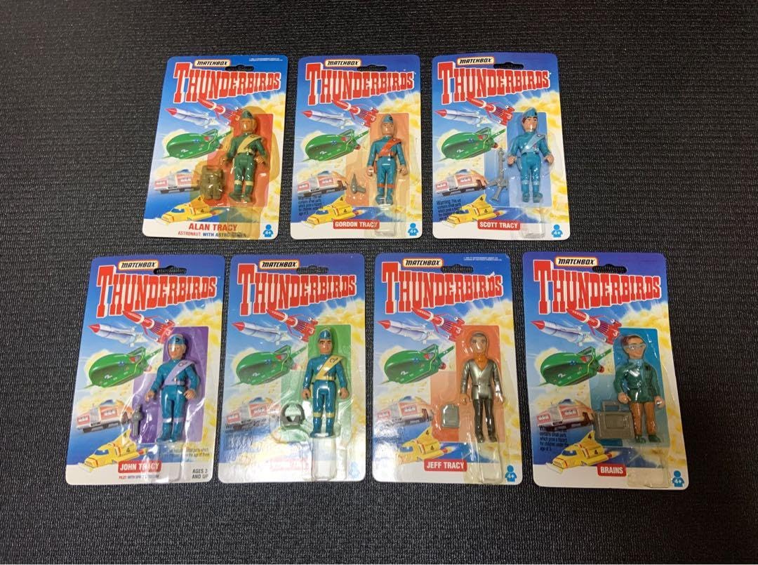 MATCHBOX サンダーバード2号＆4号 アクションフィギュア10体セット 