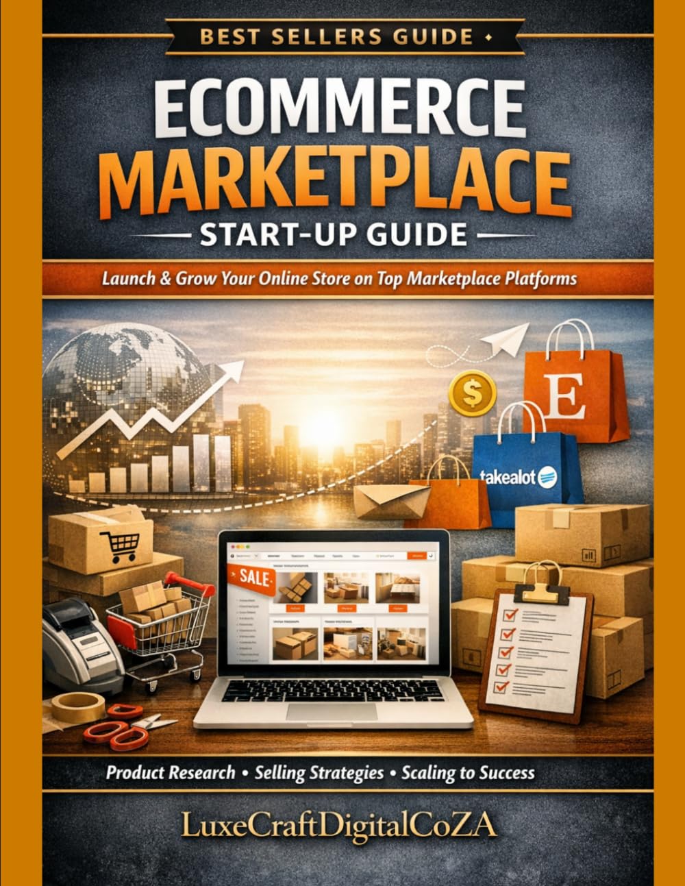 E-Commerce Marketplace Start-Up Guide | Let's Launch Your Online Store: 30-Day Launch Plan & Tracking Checklist