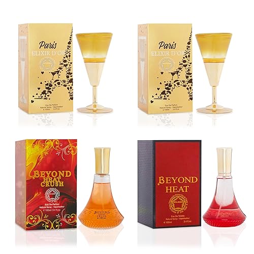 META-BOSEM 2 PARIS ELIXIR+2 BEYOND HEAT, colección de fragancias para mujer, botella de fragancia para mujer, Eau de Parfum en espray natural, aroma