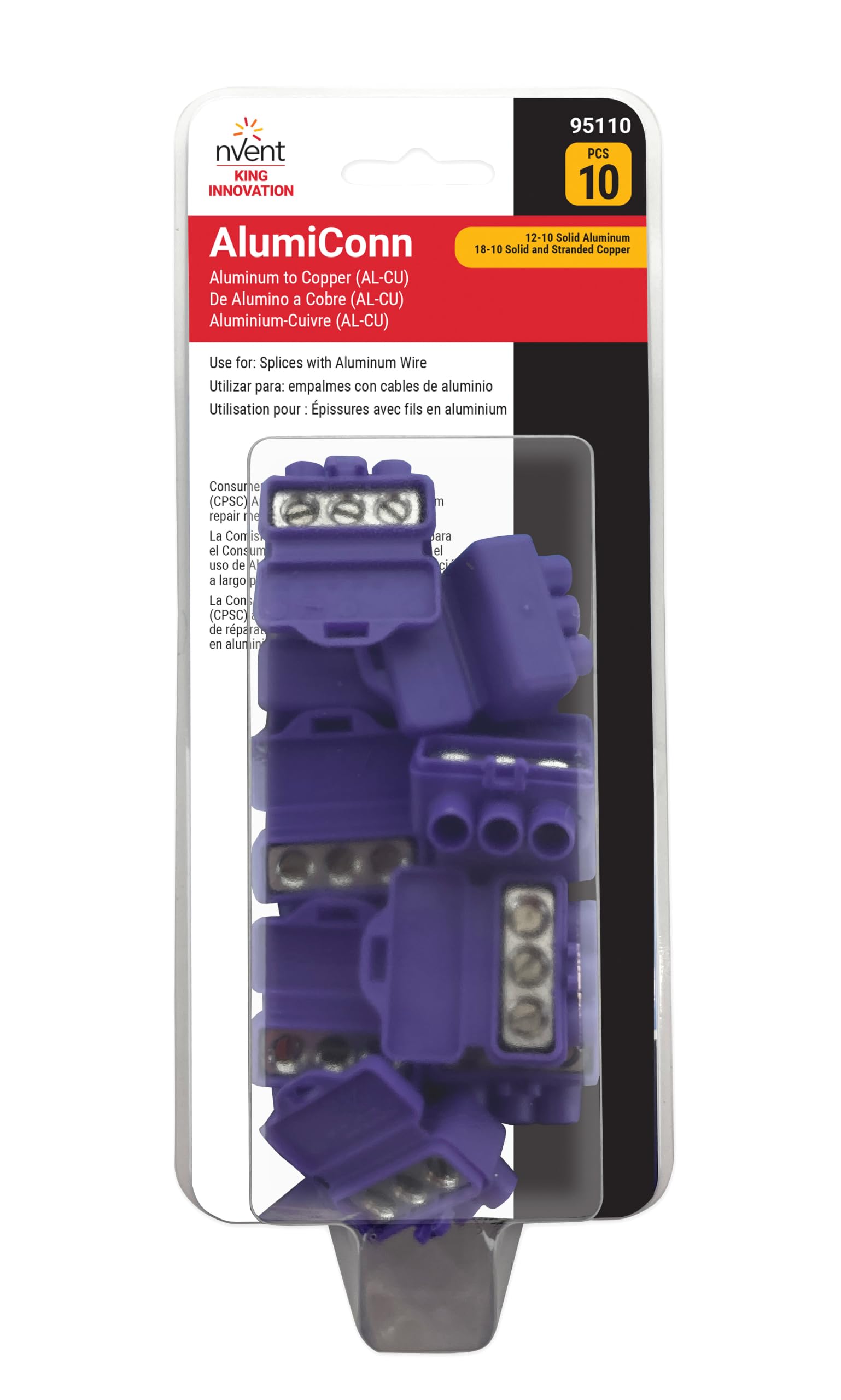 Amazon.com: King Innovation 95110 3-Port Aluminum Copper (10-Pack