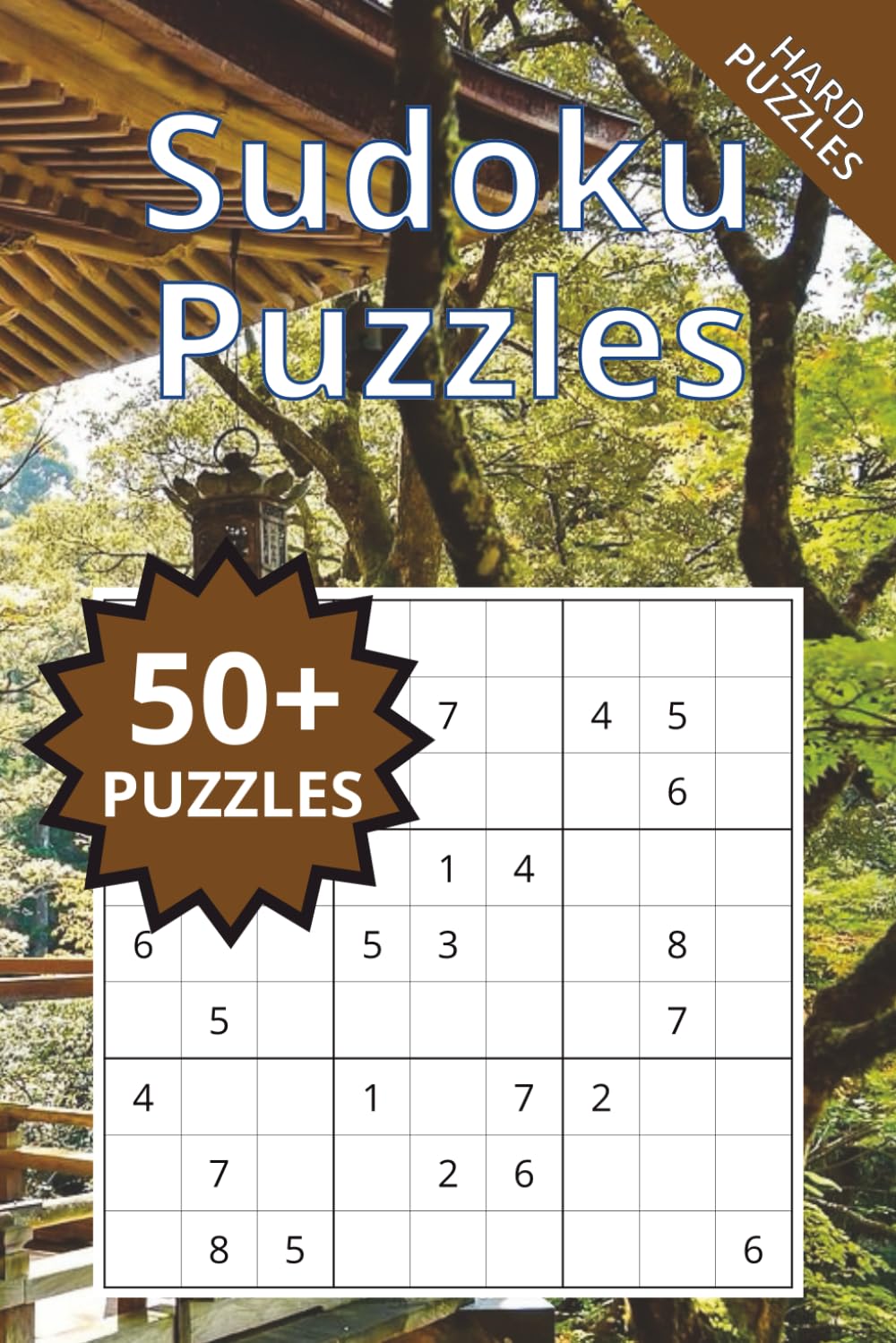 Sudoku Puzzles: Hard Sudoku Puzzles | 6x9 Inches | 120 Pages | 50+ Puzzles | Solutions Included