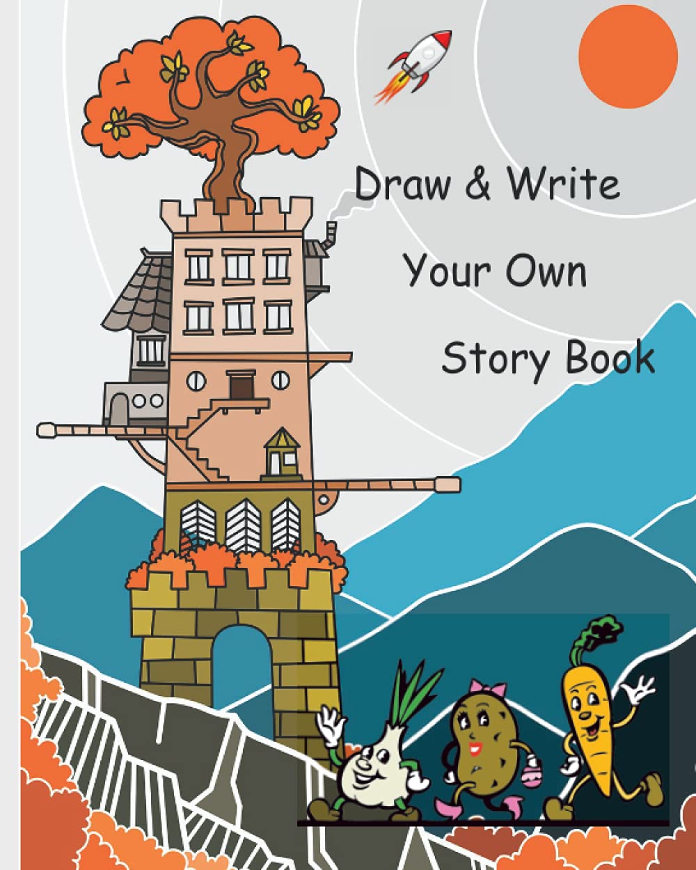 Believe In Your Dreams,Draw & Write Your Own Story Book/Kids Make,Create,illustrate Your Book/Write and draw story journal /Large size: 8"x10" 80 pages-image-10