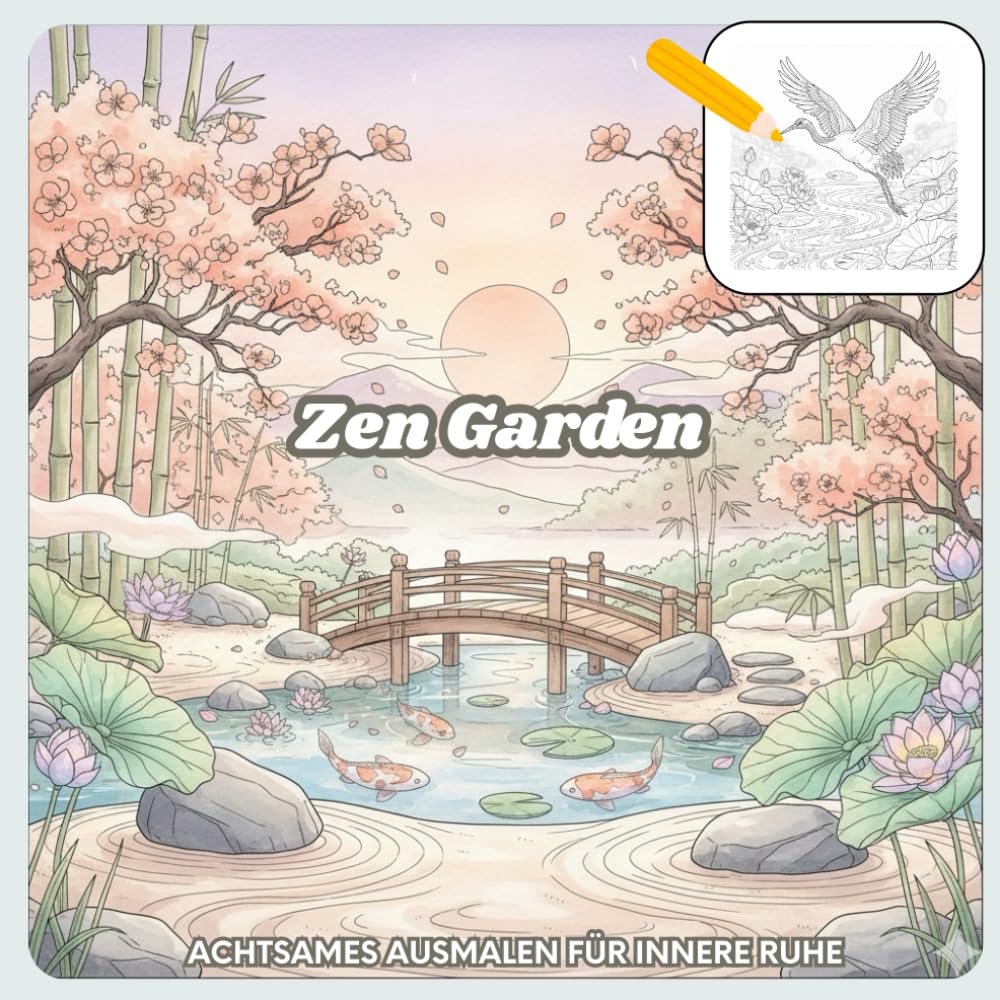 Zen Garden: Achtsames Ausmalen für innere Ruhe