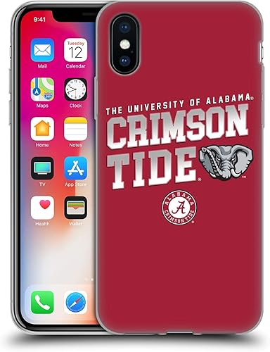 Miniatura 59 de Head Case Designs Funda de gel con logotipo oficial de la Universidad de Alabama UA [protección de grado militar] compatible con Apple iPhone 11