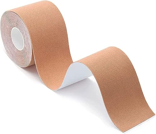 Cinta adhesiva para levantamiento de senos, cinta adhesiva invisible transpirable para realzar y dar forma en todos los tipos de vestidos de tela,