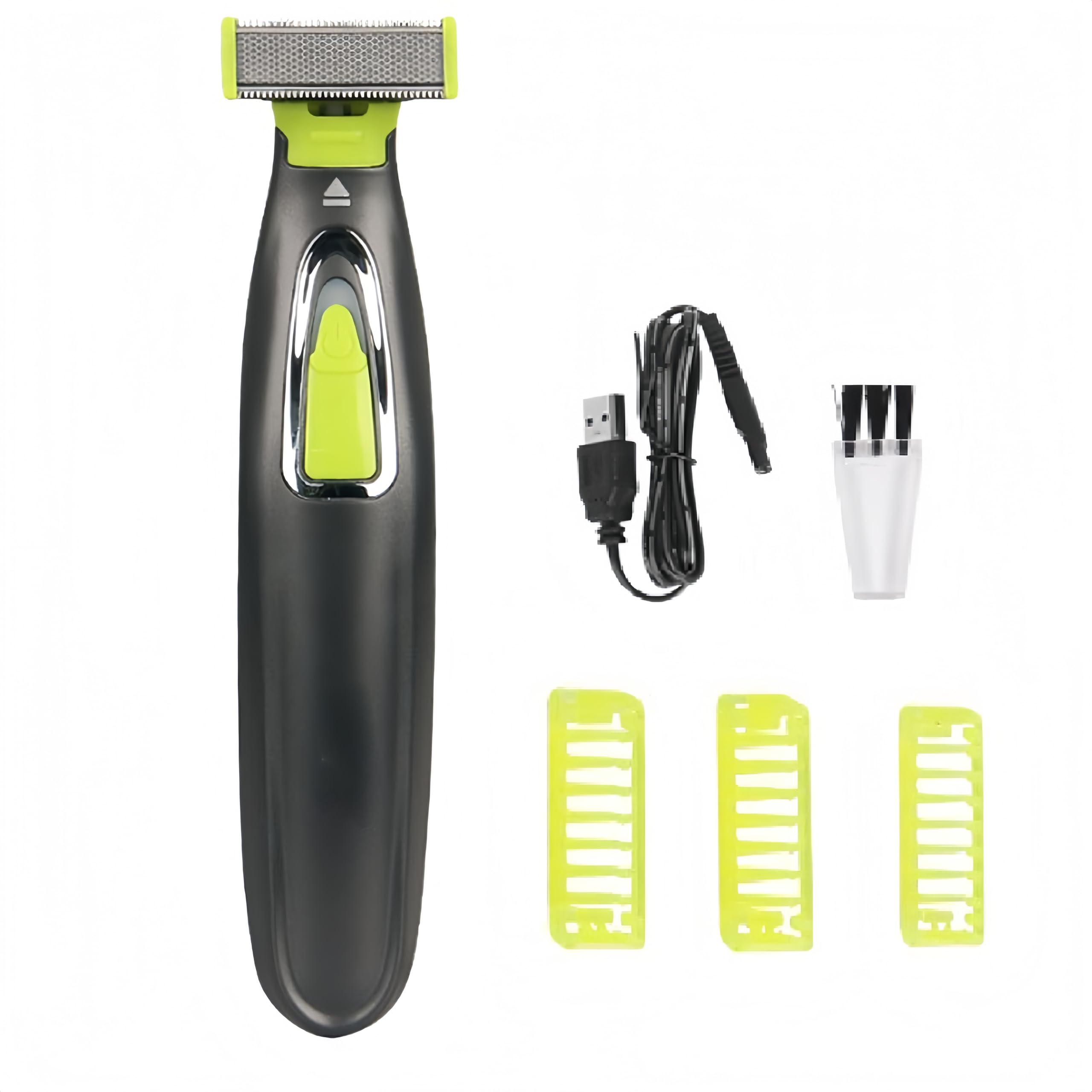 Beard Trimmer for Men, Rechargeable Face & Body Hair Trimmer