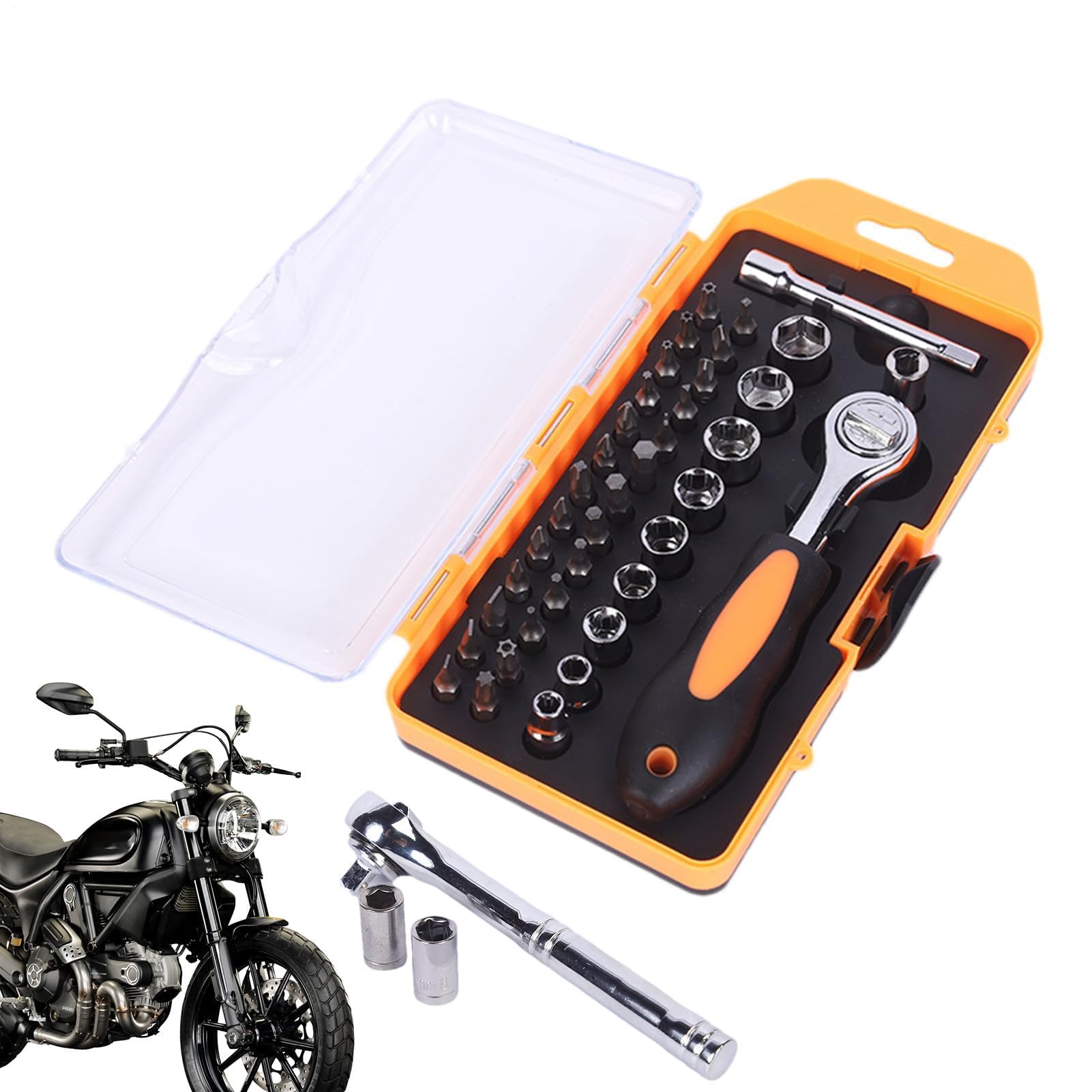 YNIYUJKL Ratchet Wrench Set Combinat Tools For Professals Mechanics Construct Auto Maintenance Repairs Installats High Performance Versatile