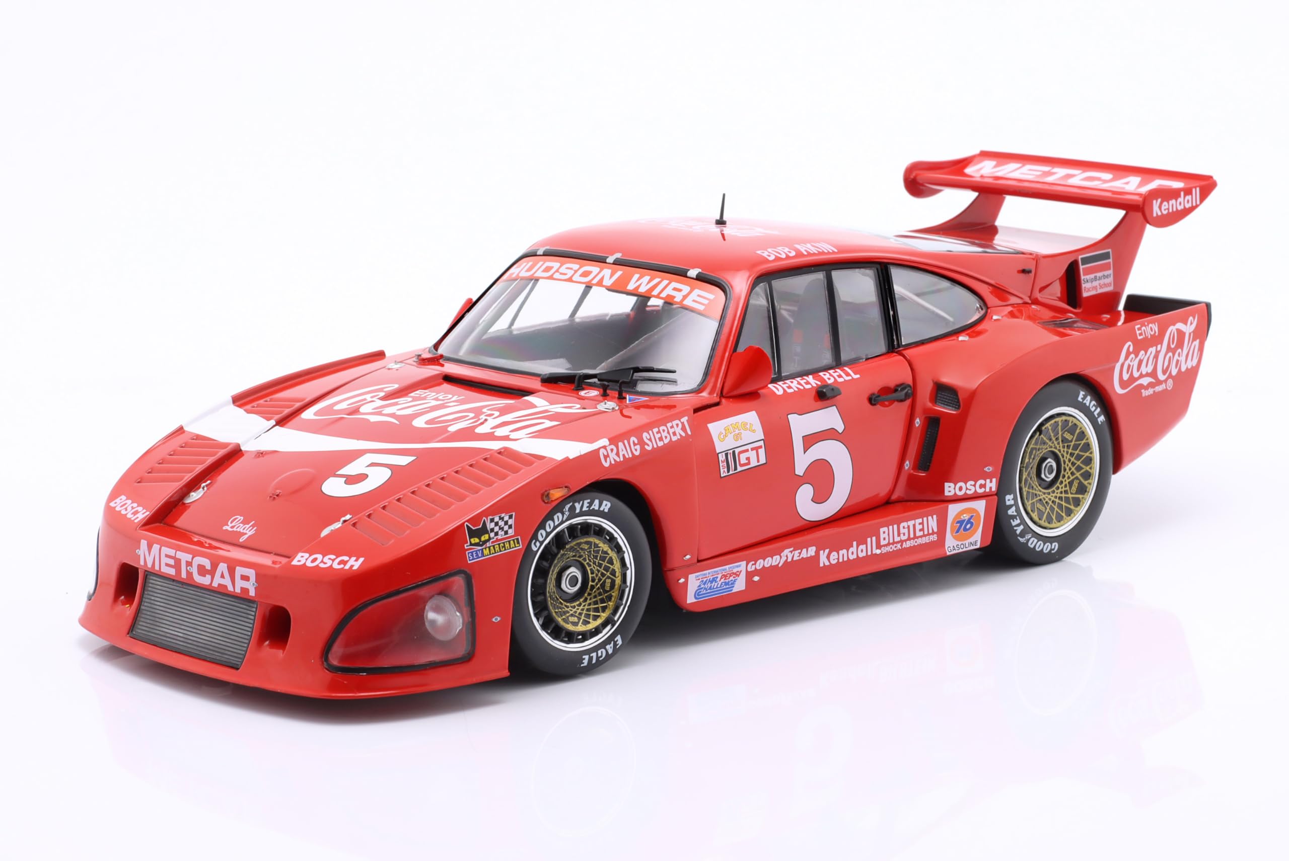 OPO 10 Auto in Miniatura Compatibile con Porsche 935 K3#5 2a 24h Daytona 1981 Akin, Siebert, Bell Scala 1/18 IXO WERK83 18042001