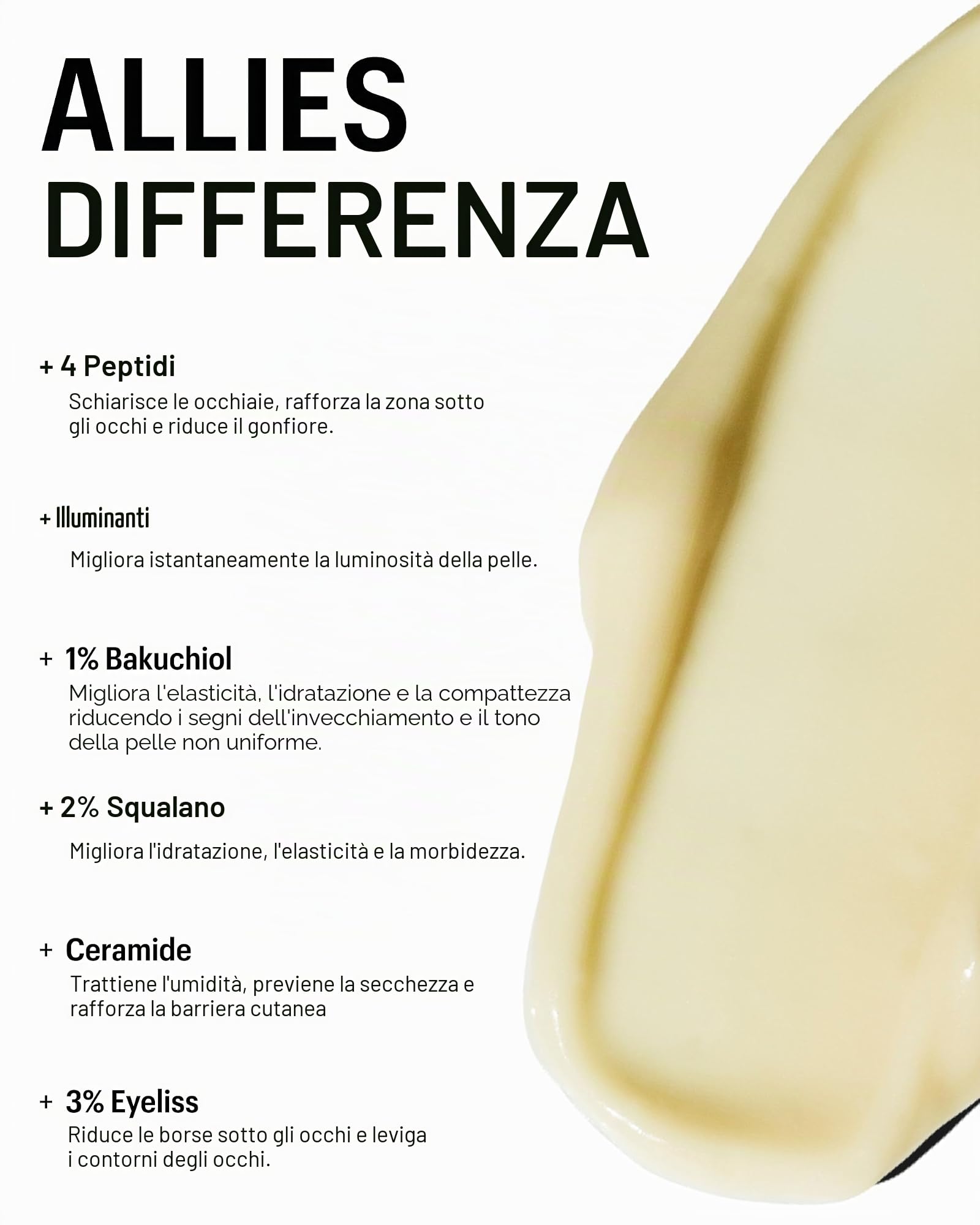 Allies of Skin Peptides & Omegas Crema per gli occhi rassodante