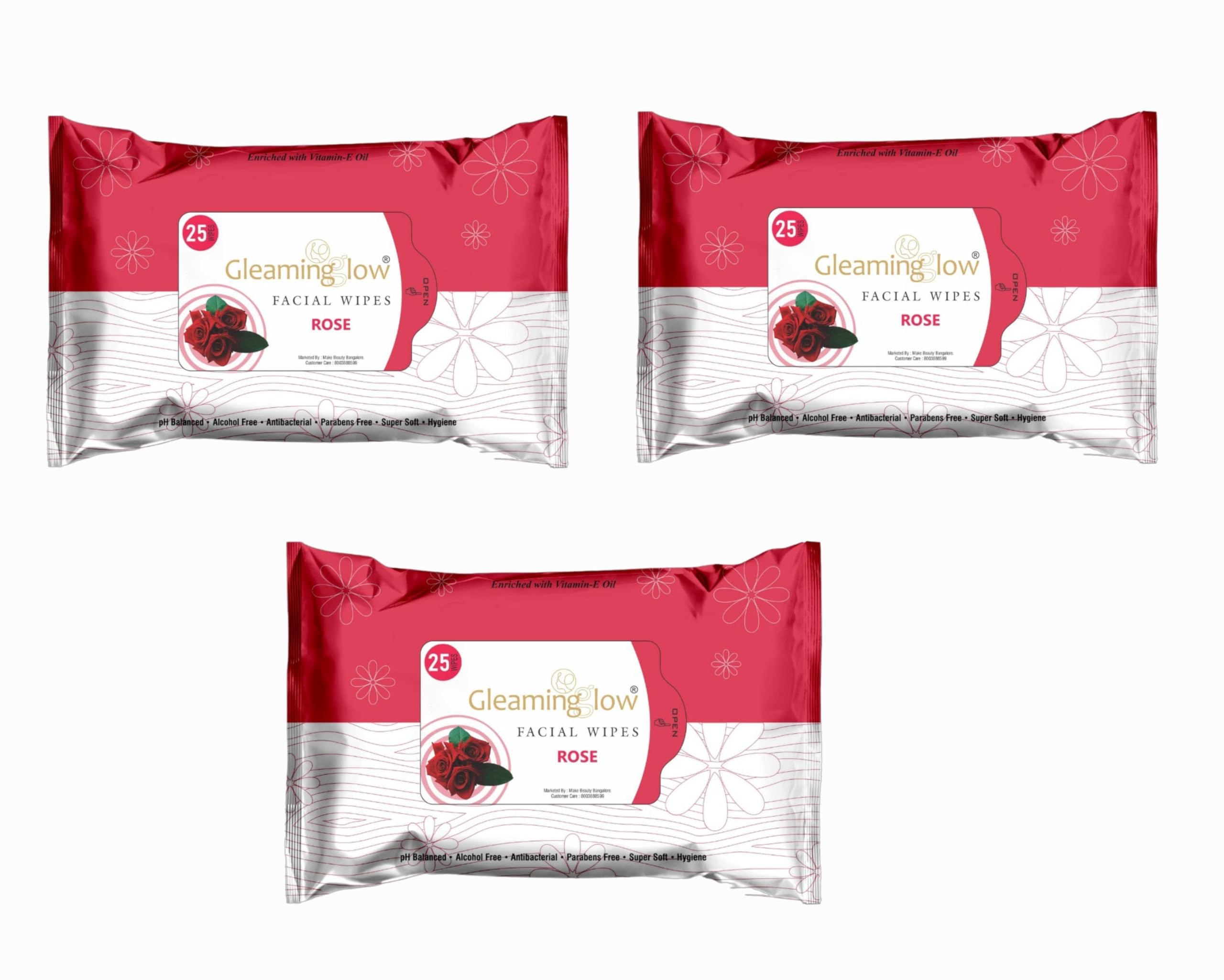Silky Smooth Facial Wipes for Unisex - 25 Pulls (each), Pack of 3-image-15