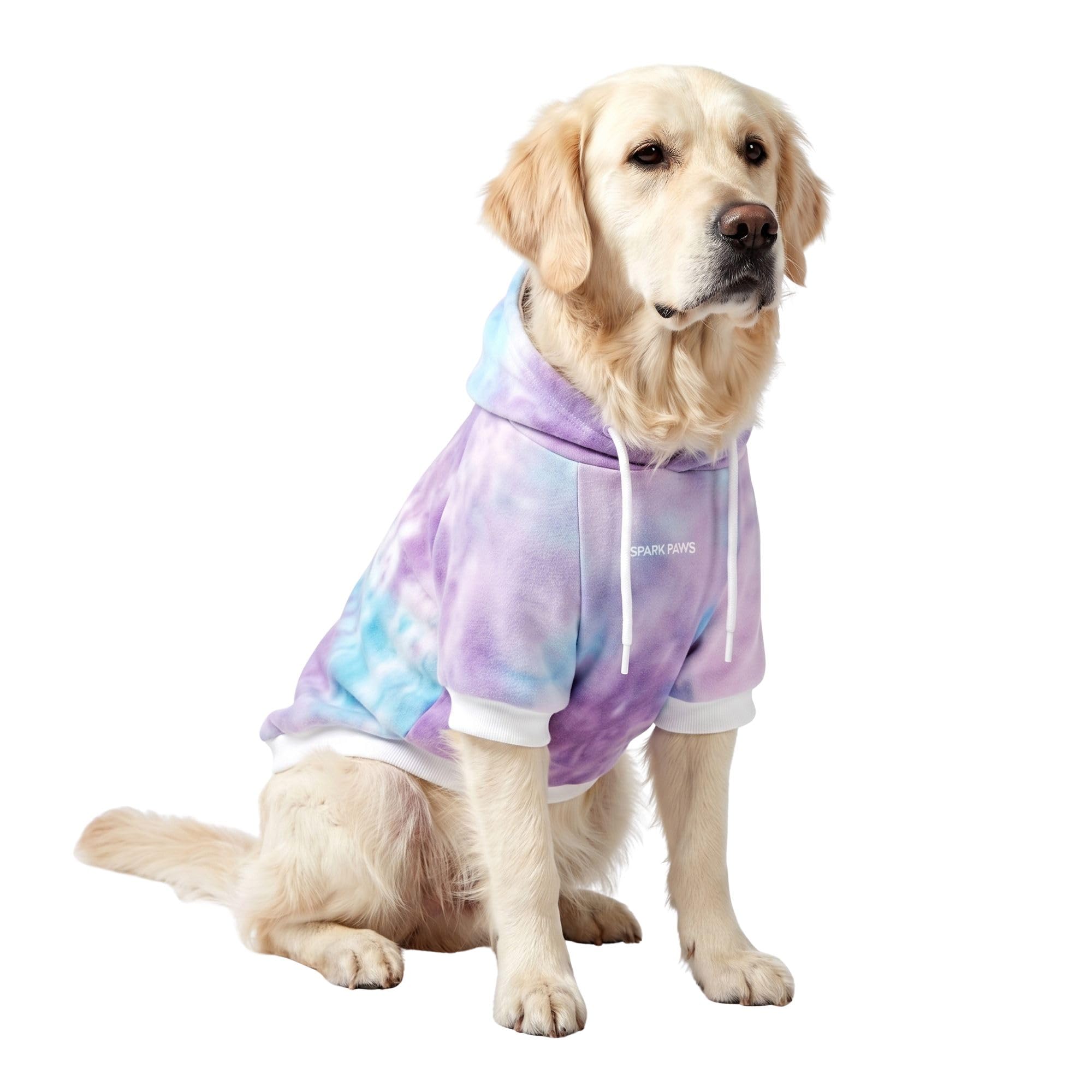 Spark Paws Dog Hoodie - Buttery-Soft Sweater Sweatshirt, Clothes for Puppy