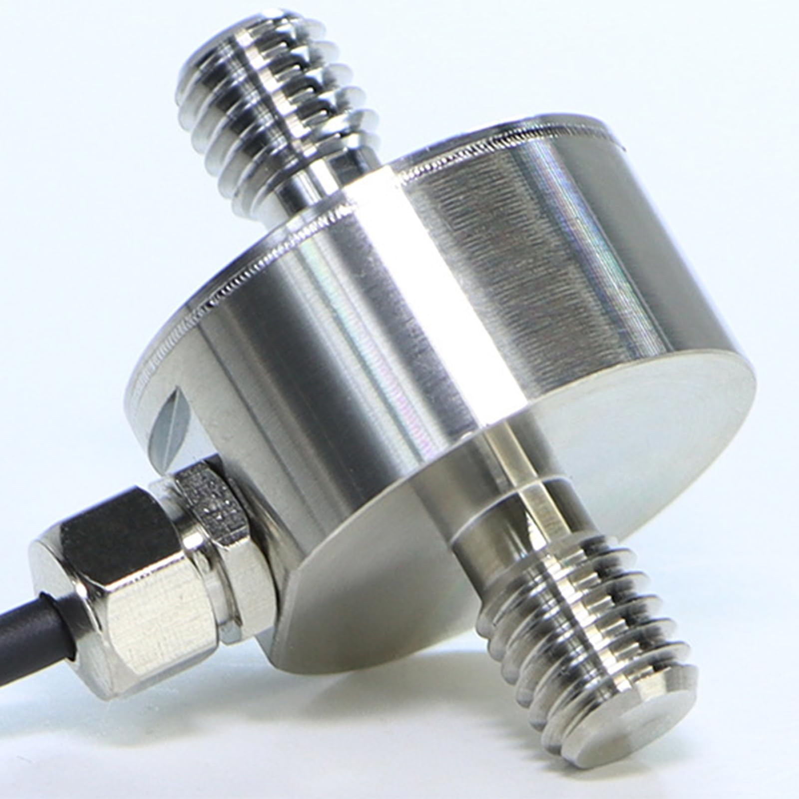 Sensores de fuerza en miniatura diseñados con sensores de celda de carga con salida de 0 a 10 V para aplicaciones de integración de equipos, transductor de fuerza de doble perno