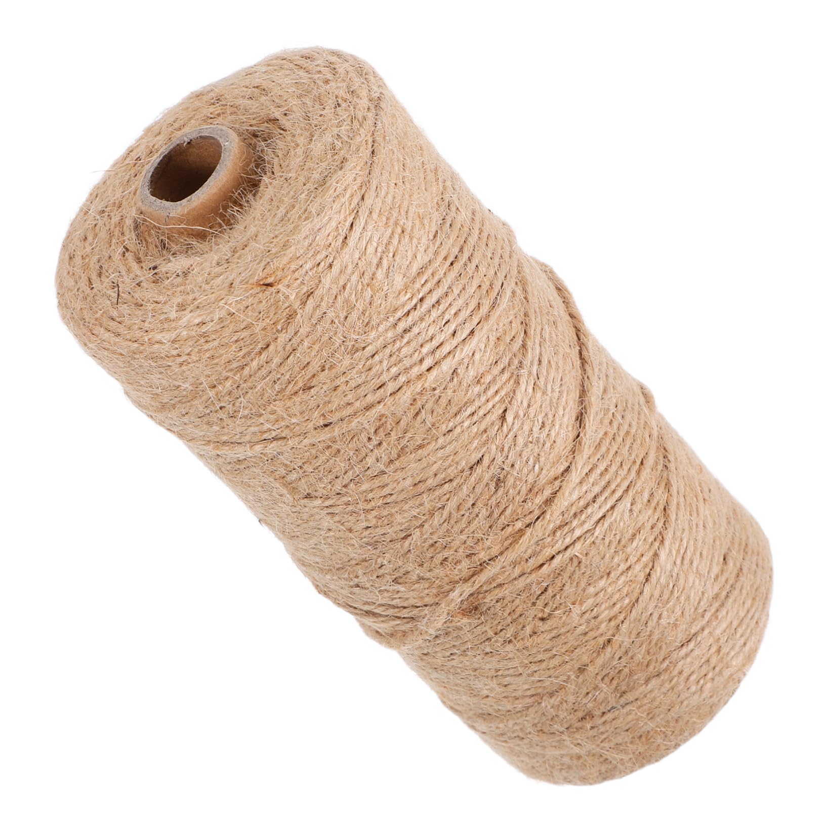 Mipcase 1 Roll Natural Jute Twine Durable String for Crafts Gardening Present Wrapping DIY Projects Twine for Creative Decor Packing