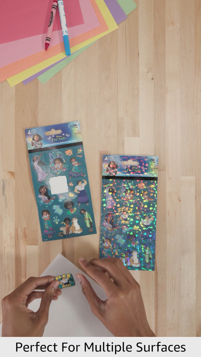 Amazon.com: Encanto Standard Sticker - 4 Sheet : Toys & Games