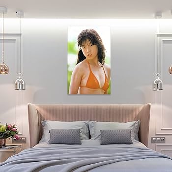 Amazon.co.jp: 中森明菜写真ビキニセクシー壁飾りポスター
