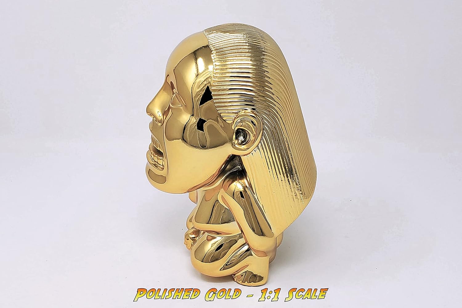 Chachapoyan Golden Fertility Idol - Screen Accurate (Full Scale - Polished Gold)