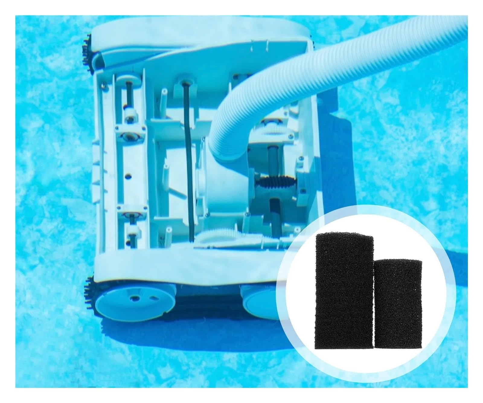 Esponjas de filtro for piscina, herramientas limpieza for jacuzzi, 10 Uds
