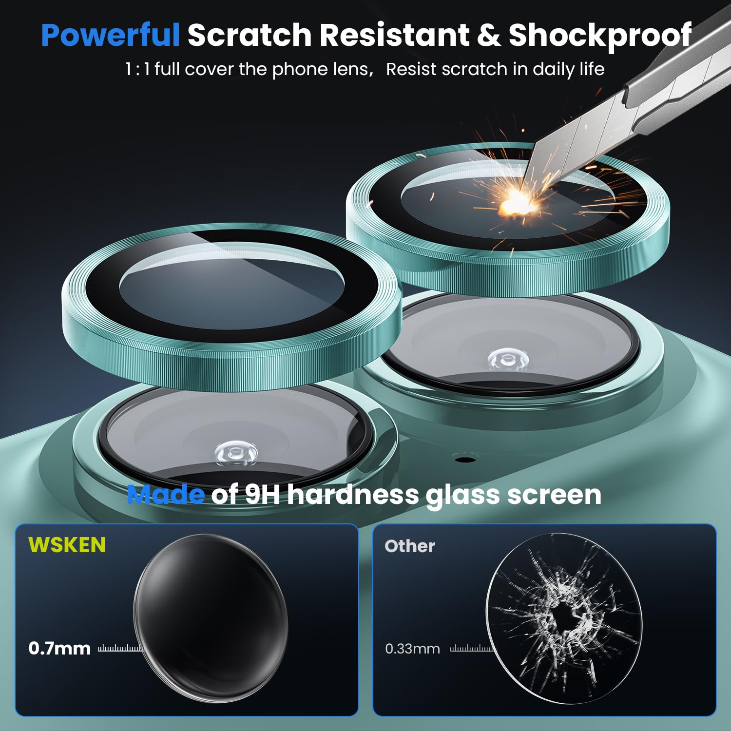 WSKEN Lot De 2 Protecteurs D'écran De Confidentialité Pour IPhone 15 6,1", [Auto-Dust] Couverture Complète 2,5D Edge 28 Degrés 10s HD Film En Verre Trempé Avec Nettoyage De La Poussière Installation