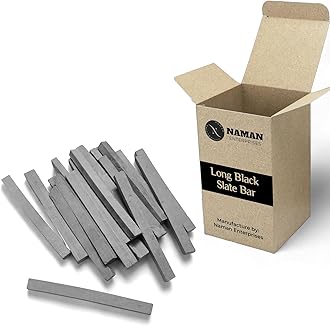 Slate pencil Black slate long bar 1KG box