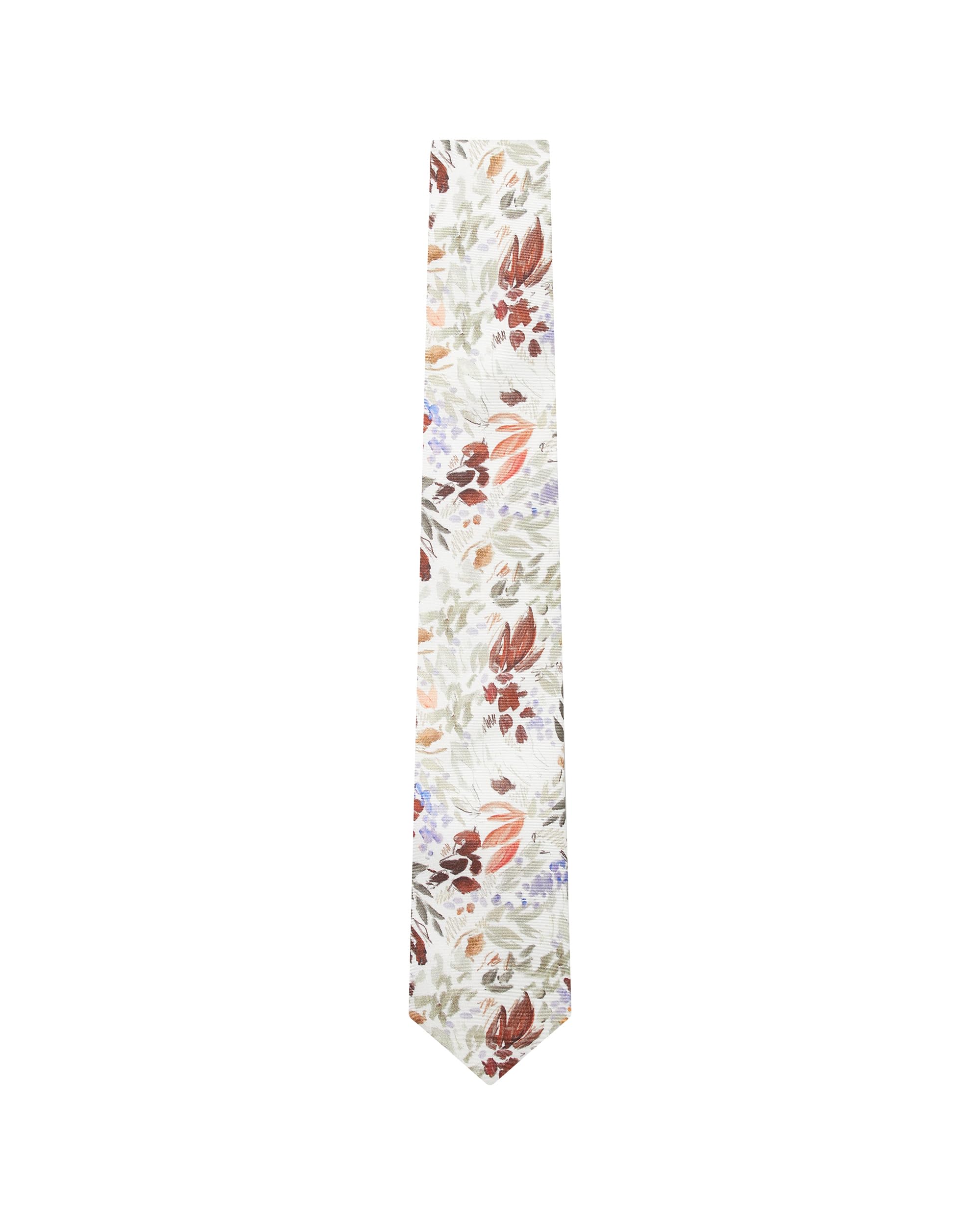 Cravate en soie florale MOISELT-Bold de qualité premium
