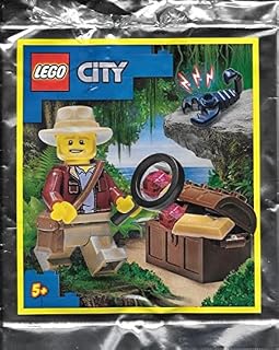 Lego City Jungle Explorer Minifigure Foil Pack Set 952110 (Bagged)