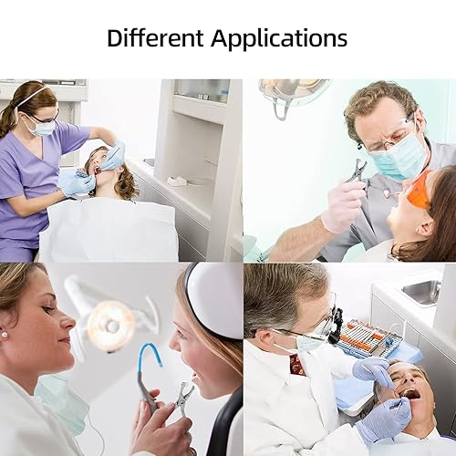 Miniatura 7 de Alicates de extracción de banda de ortodoncia, fórceps removedor de banda molar con tapa extraíble blanca, utilizado para soporte, bandas, alambre,