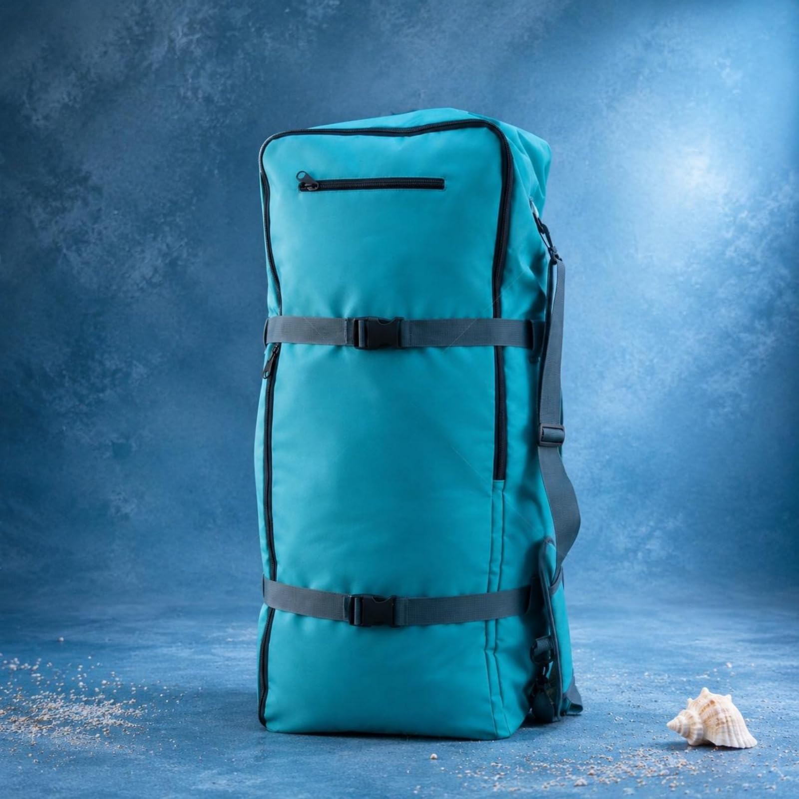F Fityle Funda para Tabla de Surf Mochila Bolsa Estuche Portador con Cremallera Amplia y Correas Acolchadas Nylon Resistente y Correas de Compresión Adecuada para Playa Lago Viajes Acuáticos
