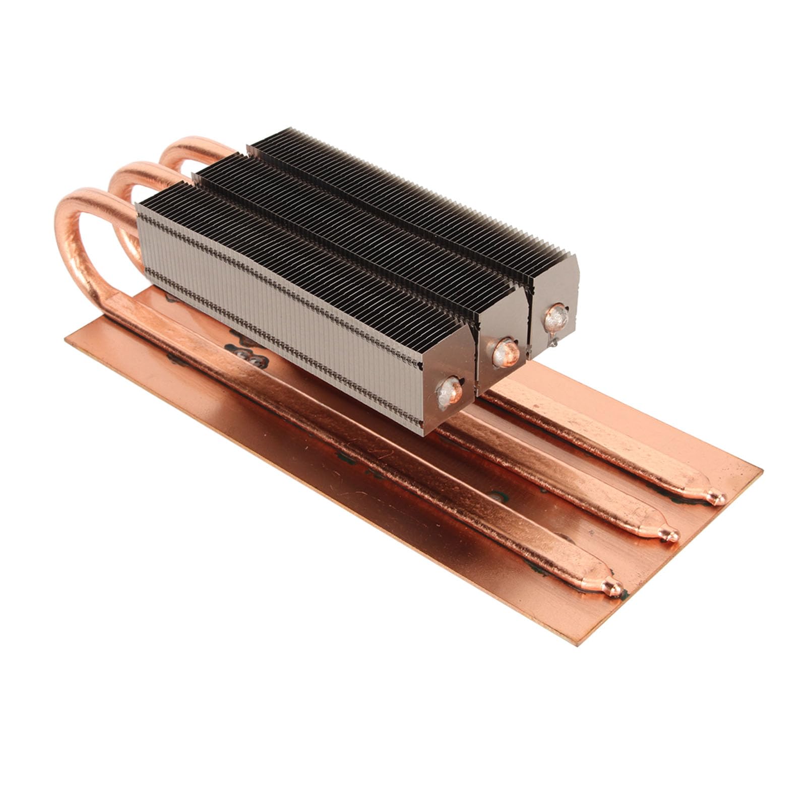 Disipador de Calor de Plano Posterior de Tarjeta Gráfica de Computadora, Disipador de Calor de Cobre Puro RTX3090 3060 3080 Radiador Auxiliar de Tarjeta Gráfica, 200 MmX80 MmX50 Mm