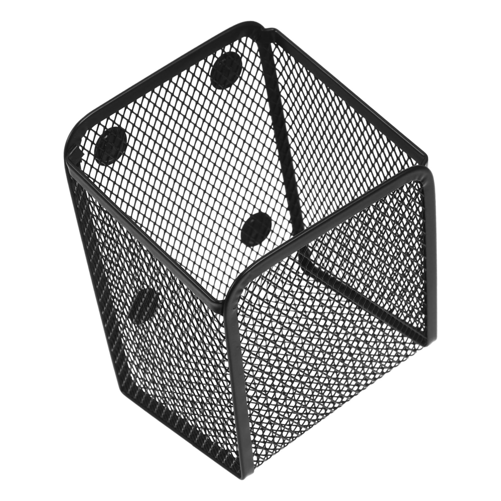 HOMSFOU 5 Pezzi Portapenne Magnetico per Ufficio Organizer per Penne Scrivania e Lavagna Accessorio per Frigorifero e Metalliche