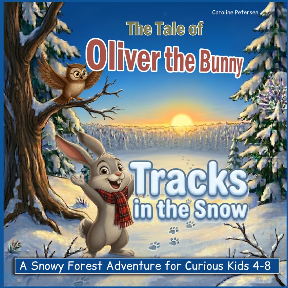 The Tale of Oliver the Bunny. Tracks in the snow.: A Snowy Forest Adventure for Curious Kids 4-8