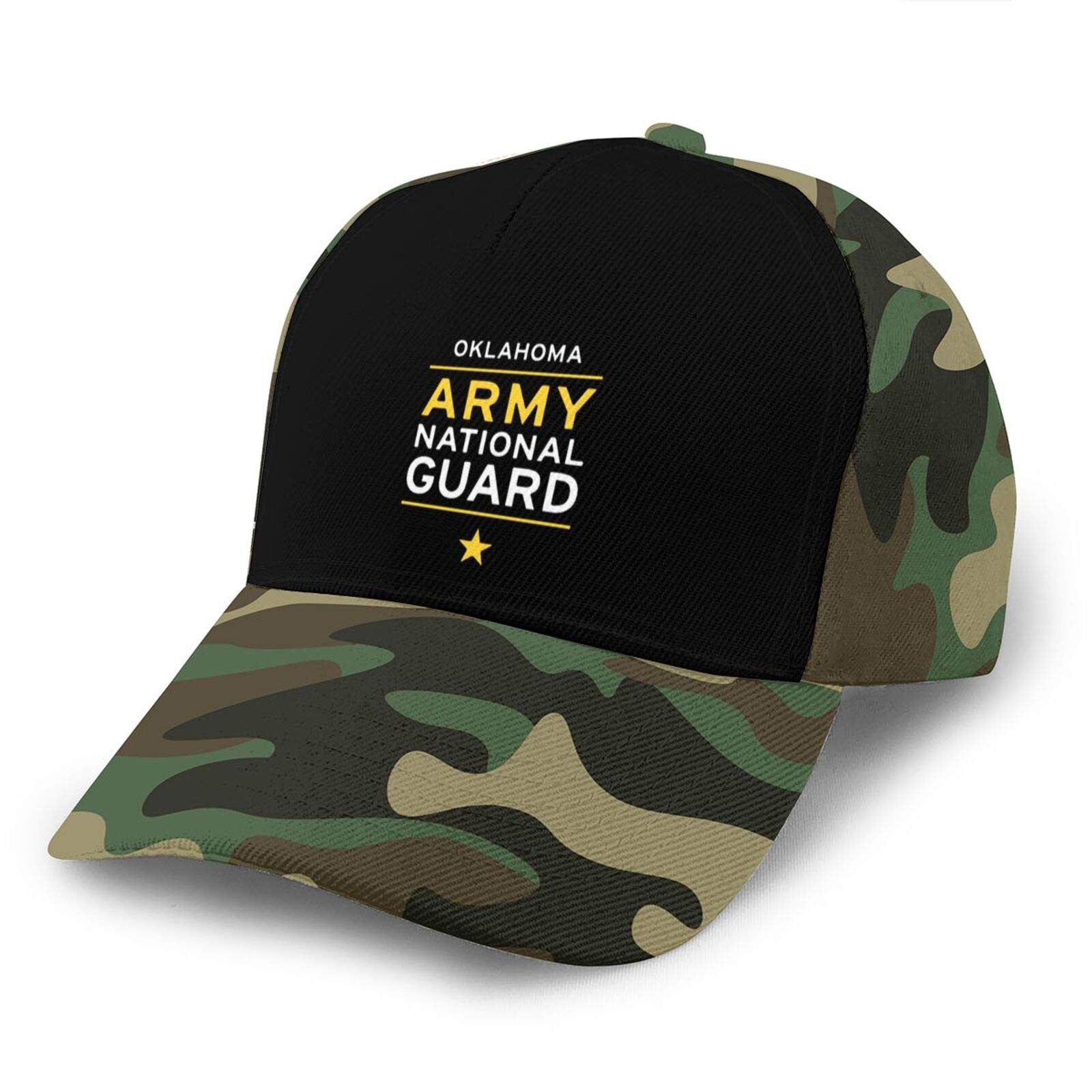 Oklahoma Army National Guard Adjustable Baseball Cap Dad Cap Snapback Cap Veteran Cap