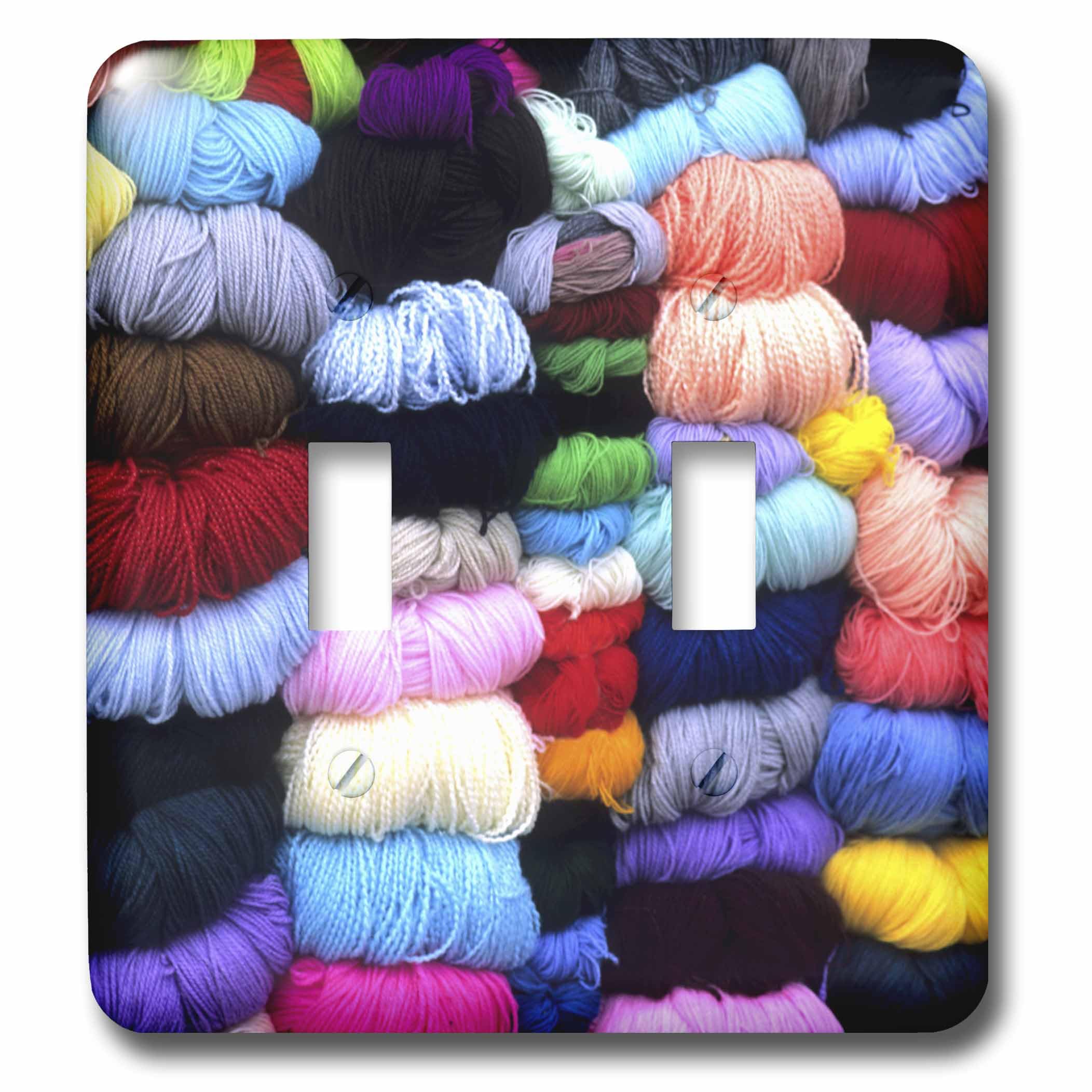 Double interrupteur à bascule laine yarn textiles Cuzco Peru 3dRose Lsp_86944_2
