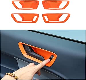 Glossy Pure Black Door Handle Covers For Nissan Frontier Crew Cab | 2005-2023 | No-Drill