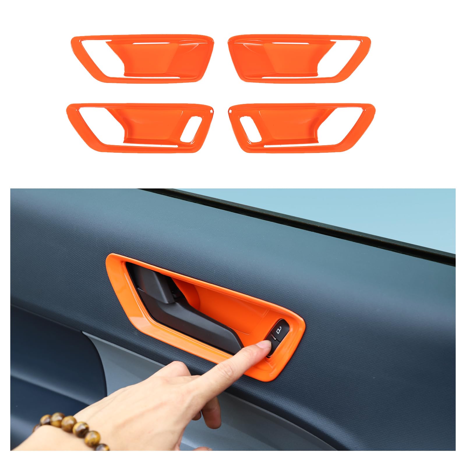 Amazon.com: TOYCIDFG Car Inner Door Handle Frame Panel Cover Trim