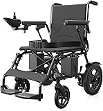 POWET Electric Wheelchairs for Adults, Foldable...