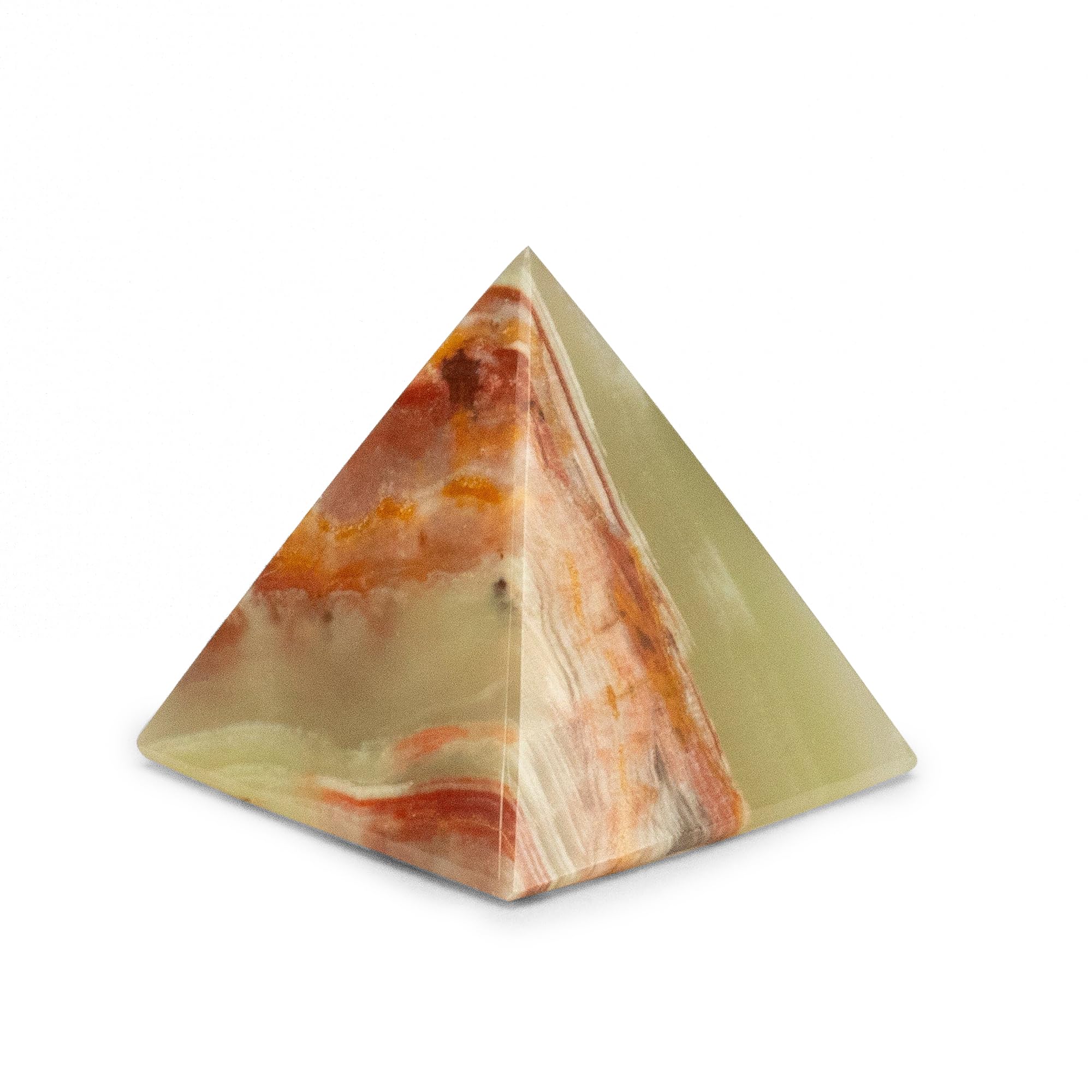 Amazon.com: KALIFANO - Green Onyx Pyramid, Unearthed and