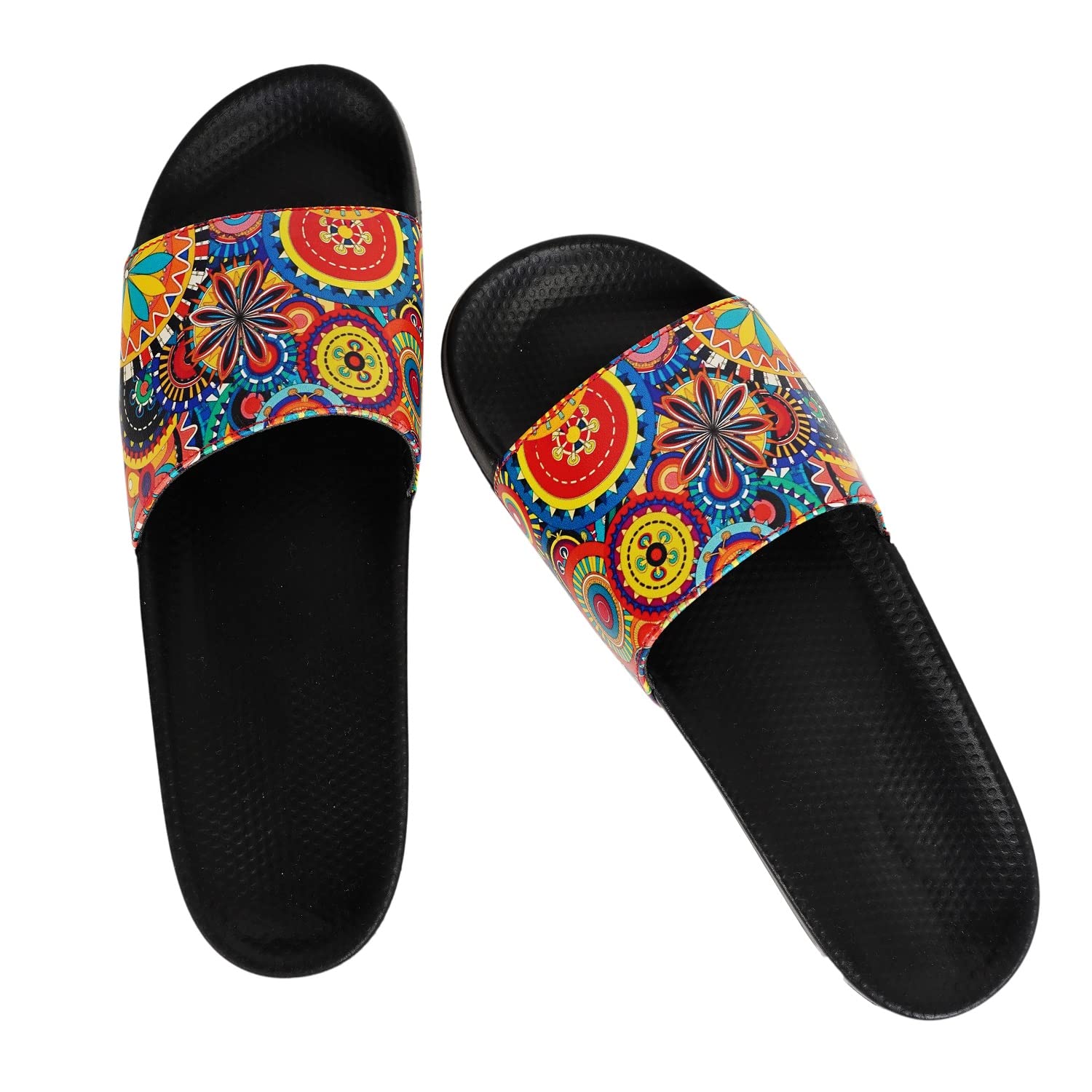 Women's Designer Casual Slippers Outdoor Indoor Walking Flip Flops Slippers|Sliders|Slides for Girls|ladies-picture-37