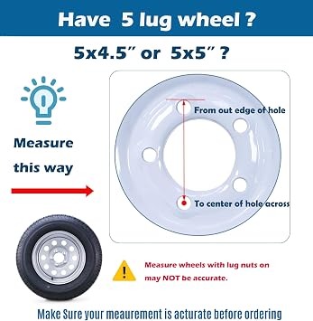 Free Country Trailer Tire Wheel ST205/75D15 6PR 101L 5X4.5 White Spoke Pk2