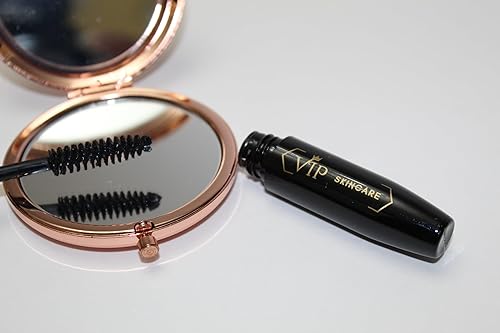 Miniatura 6 de Imprimación nutritiva para pestañas 2 en 1 y rímel negro de alta definición  Varita de doble punta con cepillo voluminizador  Resistente al agua