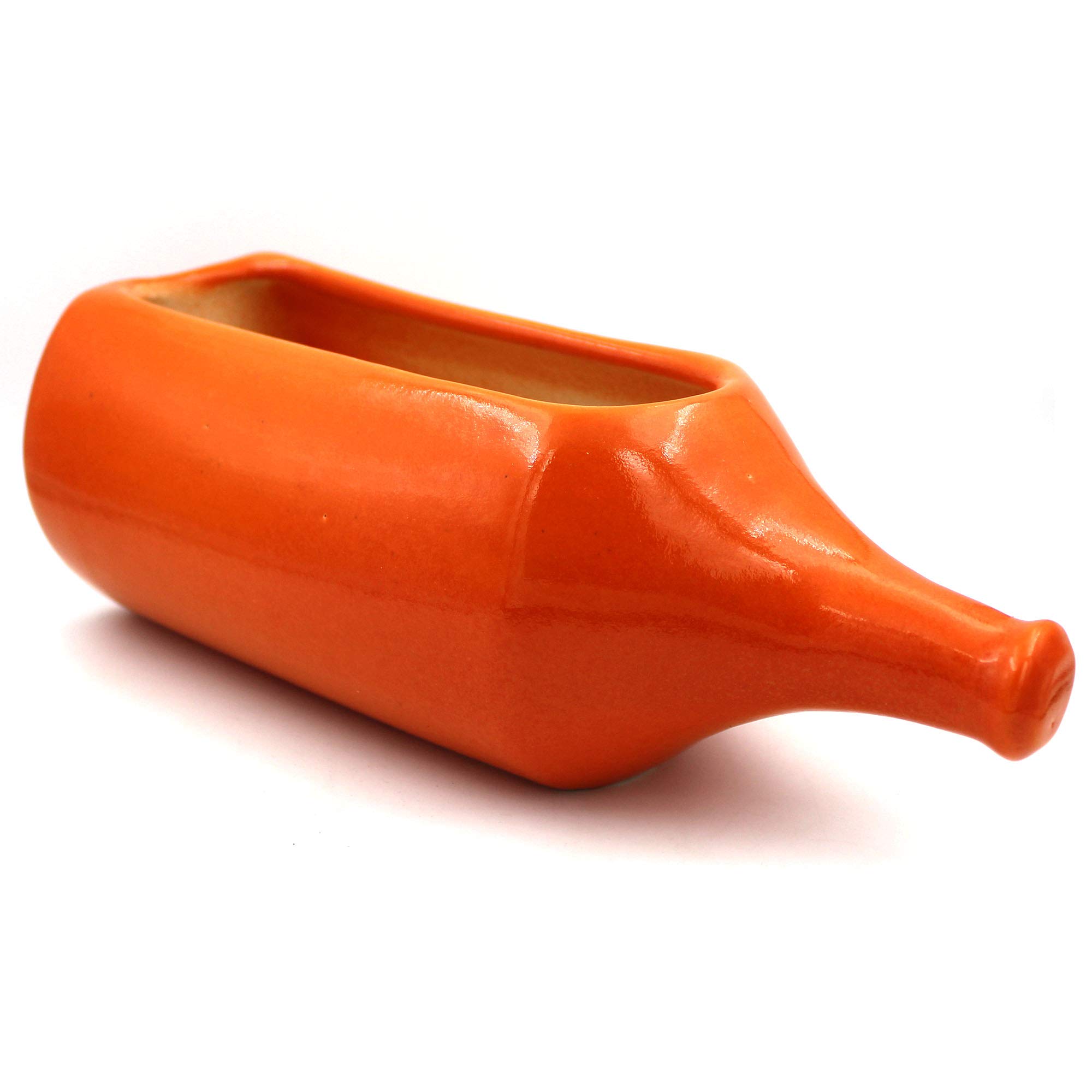 POTZO Ceramic Bottle Planter Pot, Ideal for Gardens and Home Decor (Orange), 1 Piece (B08JQJ1FH5) Amazon Price History, Amazon Price Tracker