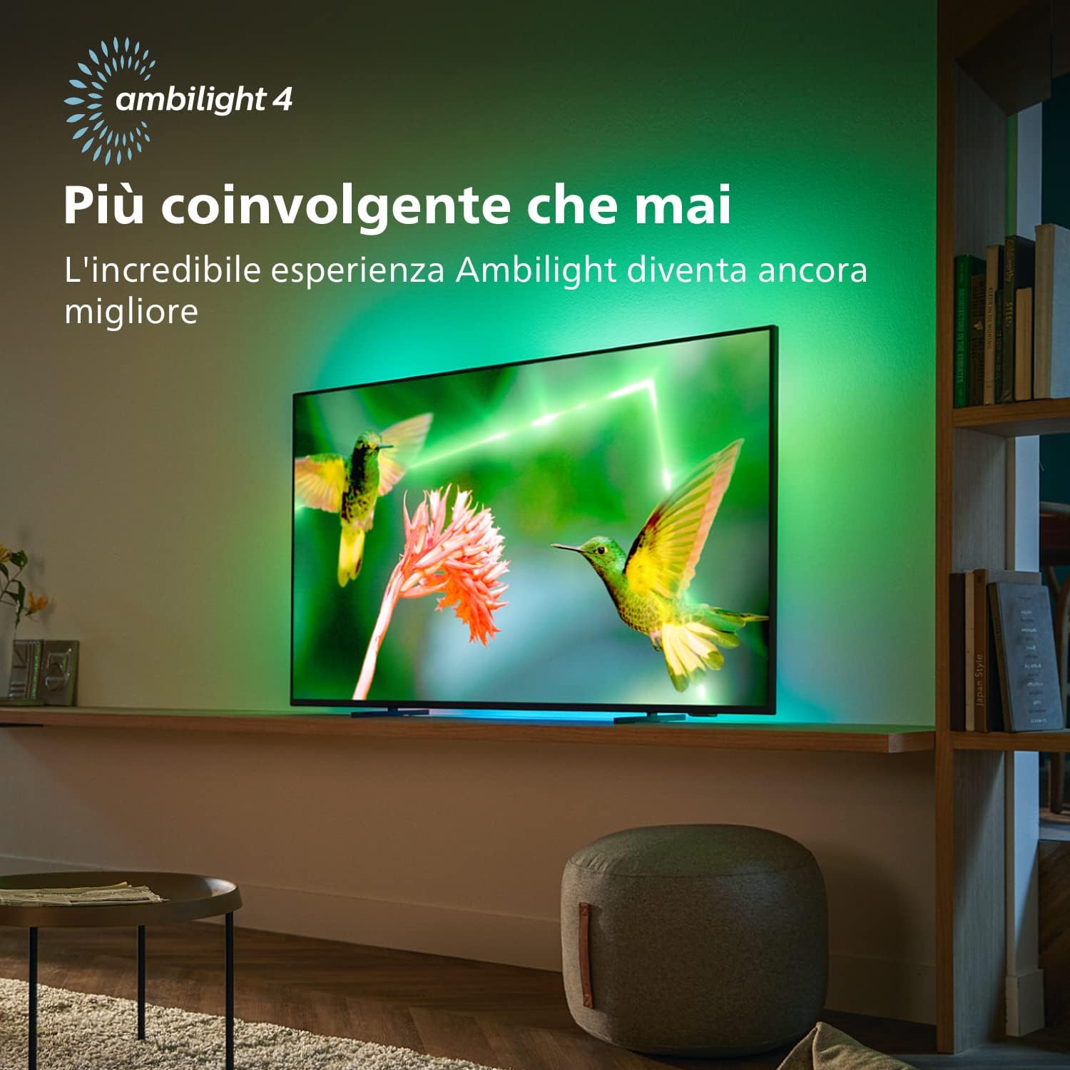 PHILIPS 55PML9507 Smart TV MiniLED UHD 4K 55 pollici Android TV con Ambilight, (HDR), Processore P5 AI, Dolby Atmos, Immagini e Audio come al cinema, 120Hz, compatibile con Assistente Google/Alexa PHILIPS 55PML9507 Smart TV MiniLED UHD 4K 55 pollici Android TV con Ambilight, (HDR), Processore P5 AI, Dolby Atmos, Immagini e Audio come al cinema, 120Hz, compatibile con Assistente Google/Alexa
