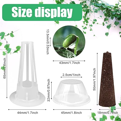 Miniatura 2 de Kit de 125 cápsulas de semillas hidropónicas, kit para cultivar cualquier cosa, compatible con suministros hidropónicos de todas las marcas,