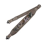 BOOSTEADY Two Point Gun Sling with Swivels,Durable Shoulder Padded Strap,Length Adjuster