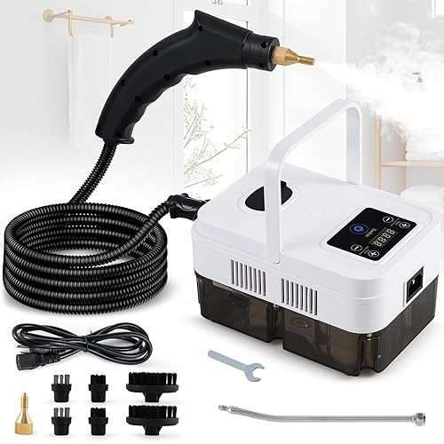 Timing Steam Cleaner Handheld Steamer for Cleaning Grout Tile Car