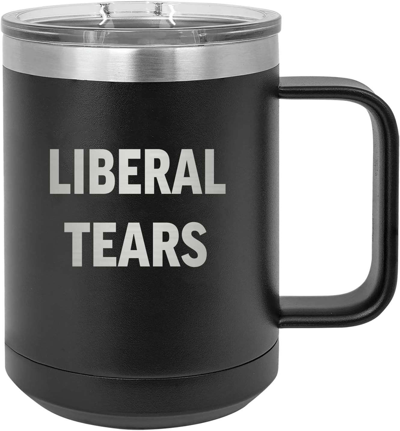 Leftist Tears Tumbler Stainless Steel Tumbler/Mug with Lid for Coffee/Cold Drinks