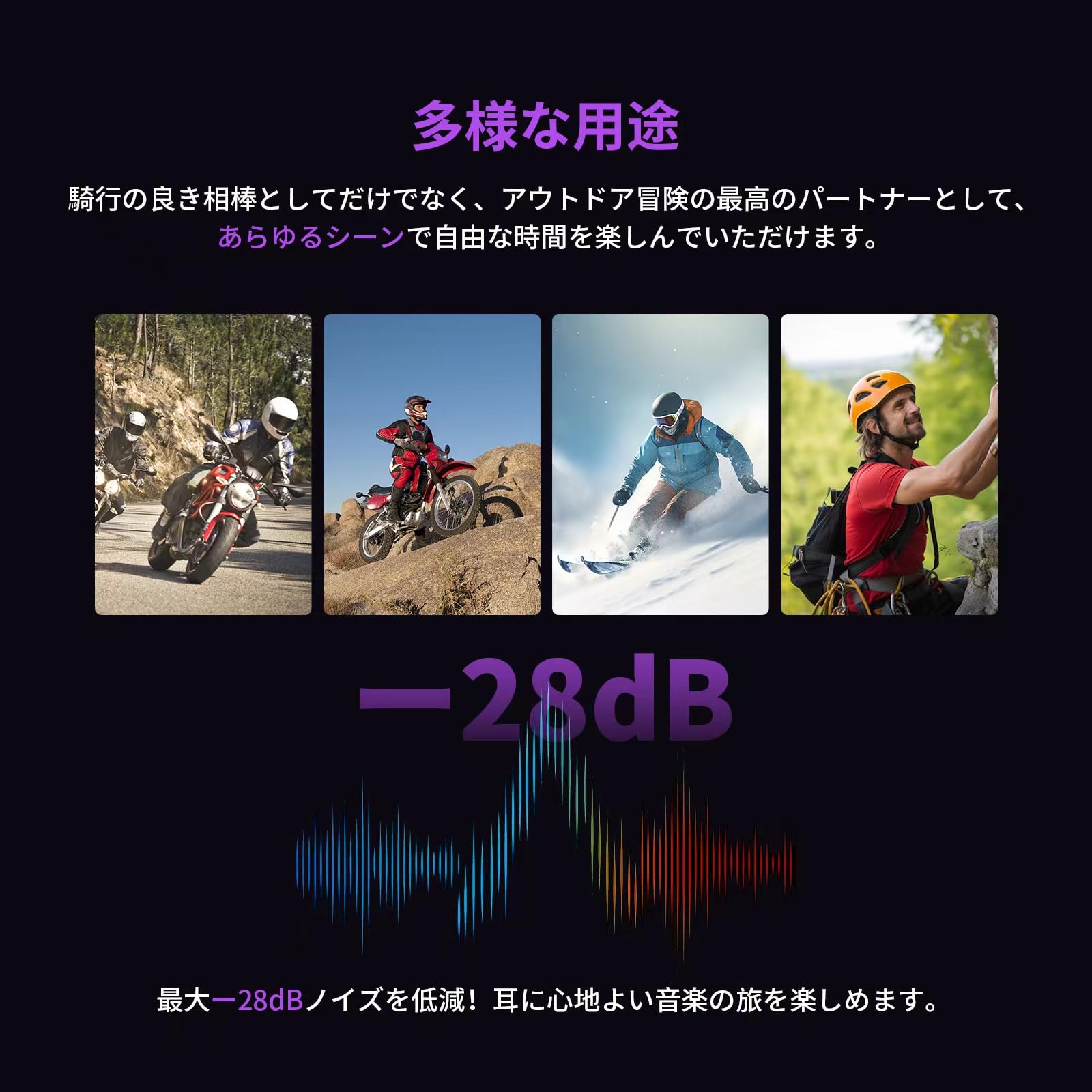 Amazon.co.jp: FIAVOM ヘルメット用Bluetoothインコム バイク