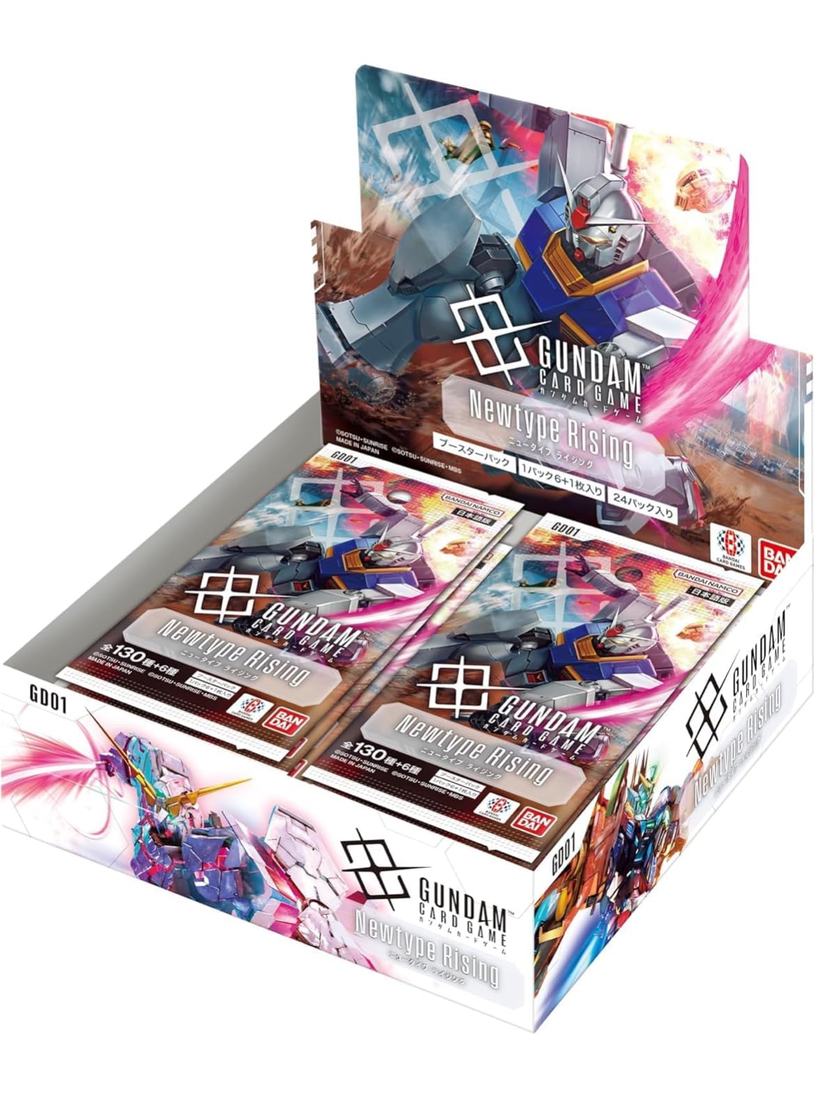 【新品未開封】 ガンダムカードゲーム Newtype Rising GD01 Amazon.co.jp: 未開封ボックス ガンダム カードゲーム