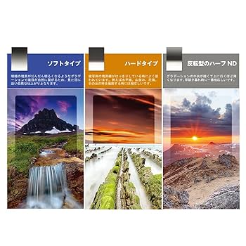 Amazon | NiSi 角型フィルター 100mm ハーフND8 リバース GND8