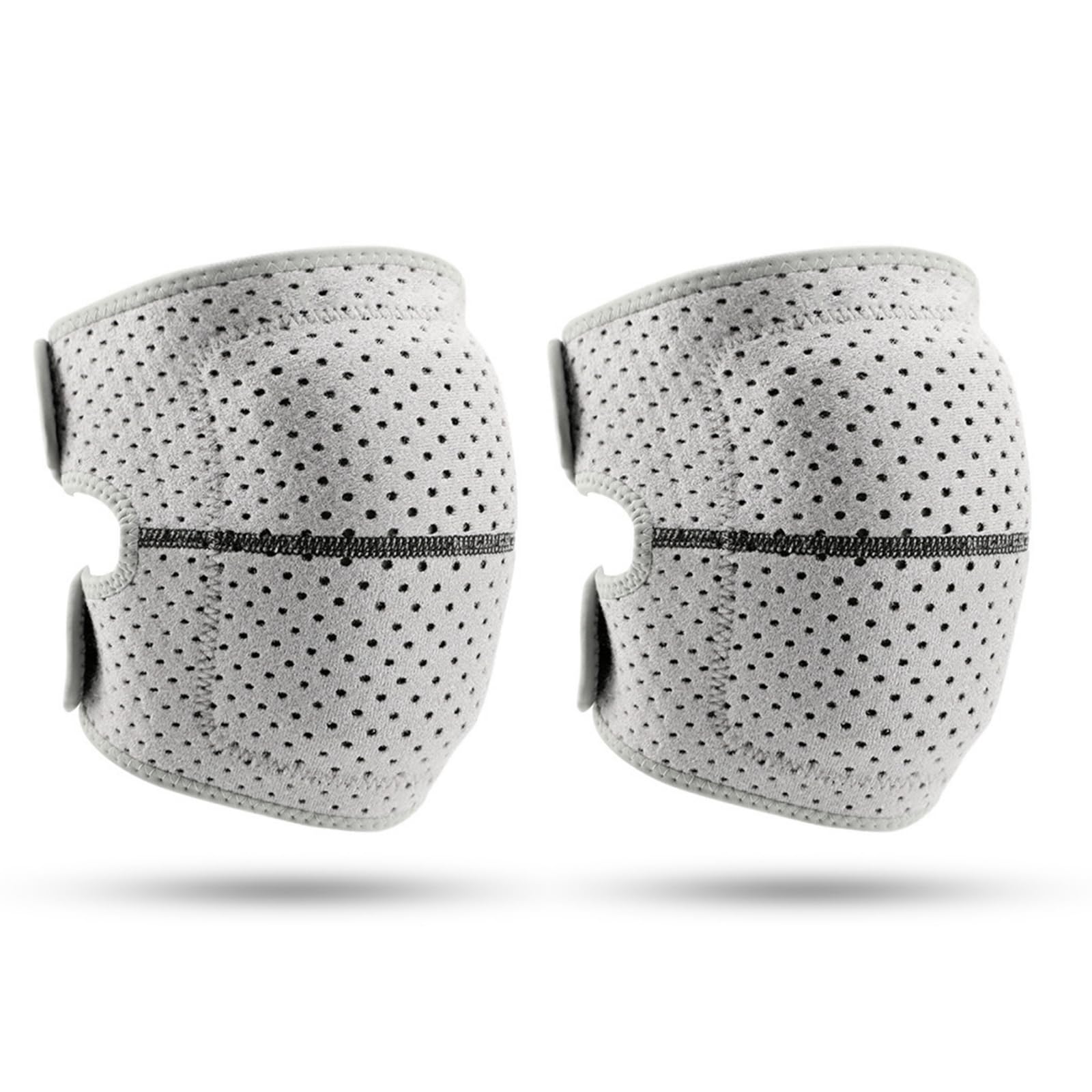 Crffz Unisex Weight Flexible Knee Guards For Dance Work Volleyball Breathable Antislip Sport Gear Protector Pad For Men Women